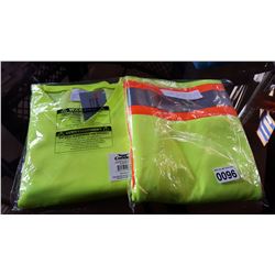 LOT OF TWO CONDOR HIGH VISIBILITY LONG SLEEVE SHIRTS SIZE LARGE RETAIL $42 EACH