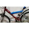 Image 2 : RED AND BLUE DUNLOP BIKE
