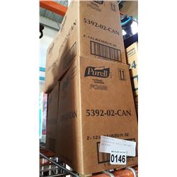 FOUR BOXES OF PURELL FOAM HAND SANITIZER