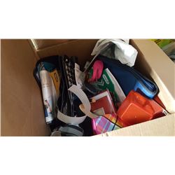 LARGE BOX OF NEW ITEMS