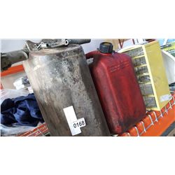 MILITARY GAS CAN AND JERRY CAN