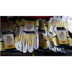 6 PAIRS OF NEW CONDOR WORK GLOVES SIZE LARGE