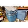 Image 2 : LOT OF STORAGE TOTES