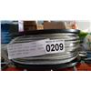 Image 1 : NEW OF 250FT SPOOL CLEAR VINYL COATED GALVINIZED STEEL CABLE LOAD LIMIT 340LB