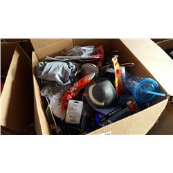 LARGE BOX OF NEW ITEMS