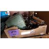Image 1 : FISHING RODS REELS AND TACKLE BOX