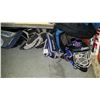 Image 1 : SIGNED GOALIE STICK, TRAPPERS, BLOCKERS, AND HELMETS