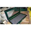 Image 2 : BOX OF GREEN DISPLAY CASES