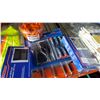Image 1 : TWO NEW 12PC XZN BIT SETS, PLIER AND SCREWDRIVER SET W/TUB OF BOWL KNIVES