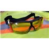 Image 2 : BOX OF NEW AMBER CONDOR ADJUSTABLE STRAP SAFETY GLASSES RETAIL $170