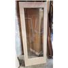 Image 3 : PAIR OF WHITE 30X78 15 PANE LEADED DOORS