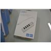 Image 2 : 5 NEW TYPE C USB 4 PORT USB HUBS, RETAIL $30 EACH, VALUE $150