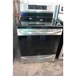 NEW FRIGIDAIRE GALLERY STAINLESS INDUCTION STOVE, CURRENT RETAIL $1,698