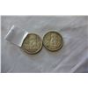 Image 2 : TWO 1958 CANADIAN SILVER DOLLARS