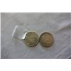 Image 2 : TWO 1964 CANADIAN SILVER DOLLARS