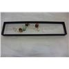Image 2 : LOT OF FOUR PRECIOUS STONE PENDANTS ON CHAIN