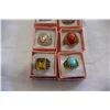 Image 2 : LOT OF EIGHT DINNER RINGS