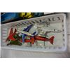 Image 2 : TRAY OF LESNEY AND HOTWHEEL REDLINES AND VINTAGE DIECAST PLANES