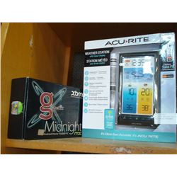 ACCURITE WEATHER STATION AND GBOX MEDIA STREAMER