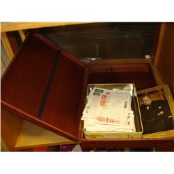 CASE OF VINTAGE STAMPS