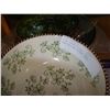 Image 2 : 12PC GREEN FLORAL LACE TEMPTATIONS DINNER WARE