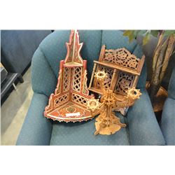 3 EASTERN CARVINGS