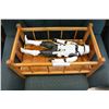 Image 2 : VINTAGE DOLL CRIB AND STORMTROOPER MODEL FIGURE