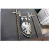 Image 1 : TWO DECORATIVE AXES AND SHIELD