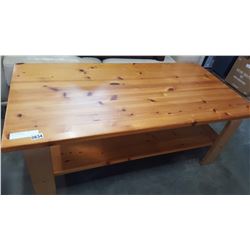 PINE COFFEE TABLE