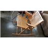 Image 1 : FOLDING WOOD ROCKER