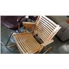Image 2 : FOLDING WOOD ROCKER