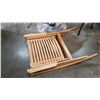 Image 3 : FOLDING WOOD ROCKER