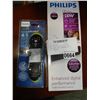 Image 1 : NEW OVERSTOCK PHILIPS HDTV 18DB AMPLIFIED ANTENNA AND 4 IN 1 REMOTE
