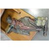 Image 4 : VINTAGE SHRINE IN 10 COMMANDMENT FIGURE