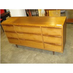 VINTAGE 9 DRAWER DRESSER