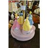 Image 3 : DISNEY PRINCESS ANIMATED ROTATING LAMP