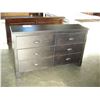 Image 1 : NEW ASHLEY SIGNATURE DARK FINISH MODERN 6 DRAWER DRESSER RETAIL $999
