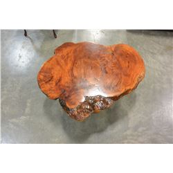 BURL COFFEE TABLE