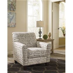 NEW ASHLEY FURNITURE ULPHOSTERED ACCENT CHAIR RETAIL $899