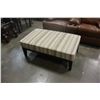 Image 1 : NEW ASHLEY SIGNATURE ULPHOSTERED WIDE OTTOMAN RETAIL $799