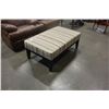 Image 2 : NEW ASHLEY SIGNATURE ULPHOSTERED WIDE OTTOMAN RETAIL $799