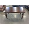 Image 3 : NEW ASHLEY SIGNATURE CONTEMPORARY DARK FINISH TALL COFFEE TABLE RETAIL $699