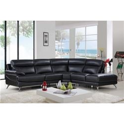 NEW BROWN STITCHED LEATHER 3 PIECE SECTIONAL SOFA RETAIL $4198