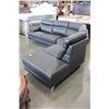 Image 8 : NEW BROWN STITCHED LEATHER 3 PIECE SECTIONAL SOFA RETAIL $4198