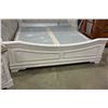 Image 4 : NEW ASHLEY SIGNATURE KINGSIZE RUSTIC BEDFRAME AND 2 MATCHING NIGHSTANDS WITH POWER/USB RETAIL $3830