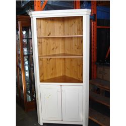 WHITE PINE CORNER CABINET