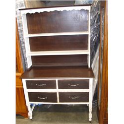 RUSTIC 4 DRAWER W/ GALLERY