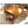 Image 2 : ANTIQUE DROPLEAF TEA TROLLY