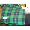 Image 1 : GREEN PLAID BLANKET