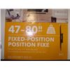 Image 2 : NEW OVERSTOCK INSIGNIA 47-80 INCH FIXED POSITION TV WALL MOUNT, COMPLETE, UP TO 120 LBS